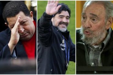 ¡QUÉ PAVOSO! Los nefastos personajes a los que invitaría Maradona a un “asado” (Incluye a Fidel Castro y Hugo Chávez) (+Video)