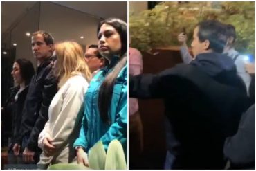 ¡TIENE QUE VERLO! Guaidó llegó a la residencia de Yanet Fermín y logró impedir su «secuestro» con ayuda de diputados y vecinos: «Logramos rescatarla» (+Videos)