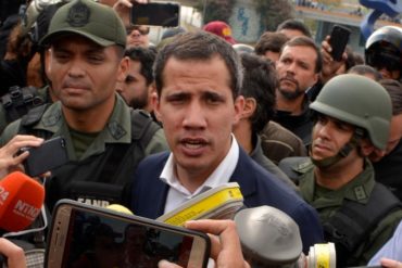¡DURO! Guaidó a la FANB: “Deberán decidir si serán parte de los imputados por crímenes de lesa humanidad o de los valientes que salvaron a Venezuela” (+Video)