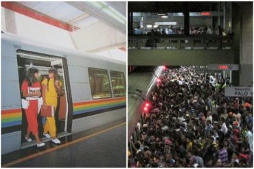 ¡NOSTALGIA! Tras emergencia con tren en Plaza Venezuela recuerdan cómo lucía el Metro de Caracas en los 80-90 (+Video)