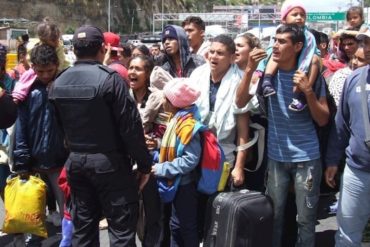 ¡LE CONTAMOS! Registran en la frontera el retorno “repentino” de migrantes venezolanos (+Cifras)