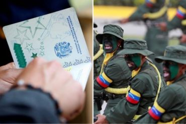 ¡ATRAPADOS! Denuncian que retienen pasaportes de militares que piden la baja para evitar que salgan del país