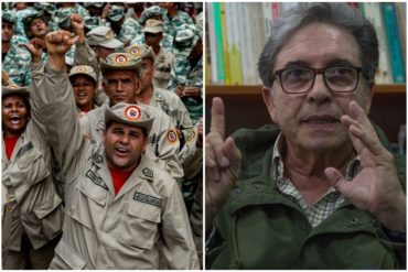 ¡ASÍ LO DIJO! Trino Márquez alerta que el país  “lo único que se fortalece” son el Ejército y las milicias