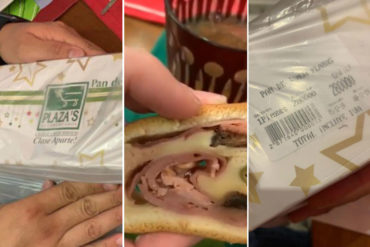 ¡ASCO! Esta familia compró un pan de jamón en una reconocida cadena de supermercados y vino con esta “sorpresita” (+Video + gusano)