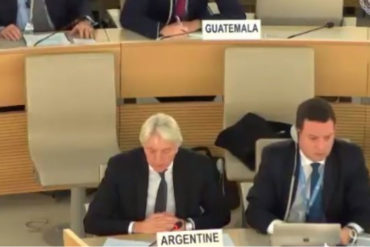 ¡SEPA! Argentina no suscribió declaración de países del Grupo de Lima en el Consejo de DDHH de la ONU (+Video)