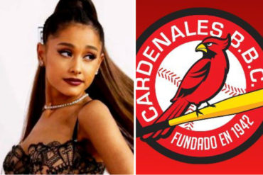 ¡NADIE ENTIENDE! Ariana Grande sigue en Twitter a los Cardenales de Lara y estallan las redes (+Reacciones +Memes)