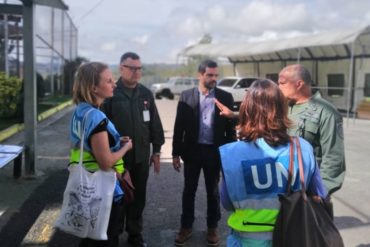 ¡SE LO MOSTRAMOS! Así fue la visita de la comisión de la ONU a los presos de la cárcel de Ramo Verde (+Fotos)