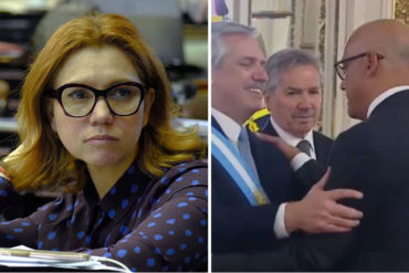 ¡DURA! Diputada argentina condenó la presencia de Jorge Rodríguez  en la toma de posesión de Alberto Fernández: «Lamentable»