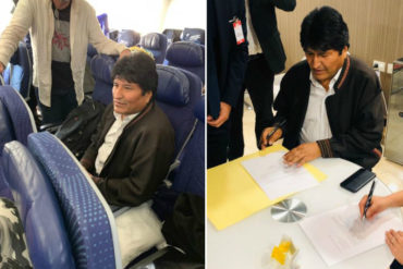 ¡LO ÚLTIMO! Evo Morales abandona México y se muda a Argentina: Tendrá la condición de refugiado (+Fotos)