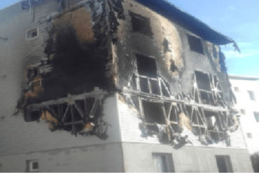 ¡TERRIBLE! Muere un niño tras incendio en apartamento de la urbanización Hugo Chávez en La Guaira