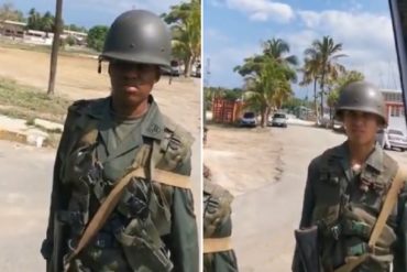 ¡VEAN! Pillado en cámara: El maltrato del Comandante General de la Armada contra unos infantes por no reconocerlo (+Video)