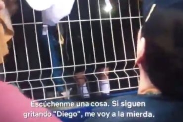 ¡VEA! «Si siguen gritando Diego, me voy a la m*erda»: En redes recordaron cuando Maradona enfureció contra unos niños que le pedían un autógrafo (+Video)