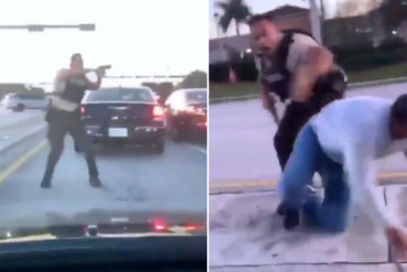 ¡SE LO TENEMOS! Adrenalina y terror: El dramático video que muestra la tensión en pleno tiroteo en Miami