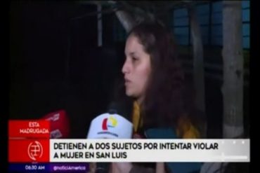 ¡QUÉ TERRIBLE! Venezolana en Perú estuvo a punto de ser violada por hombre que le alquilaba habitación (+Video)