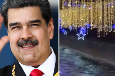 ¡SE PASÓ! Maduro ignora apagones diarios y lanza descarado mensaje: Las navidades están bonitas. Las ciudades iluminadas, coloridas y bellas