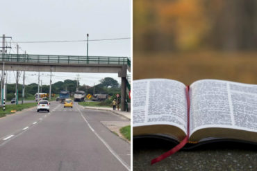 ¡DEMOLEDORA! La dramática historia de un adulto mayor venezolano que se lanzó de un puente en Barranquilla con la Biblia en la mano