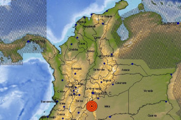 ¡LO ÚLTIMO! Fuerte sismo de magnitud 6.2 sacude el centro de Colombia este #24Dic