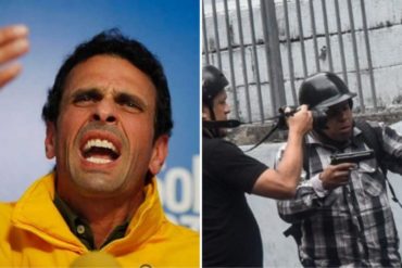 ¡LE CONTAMOS! Las acertadas preguntas de Capriles sobre la agresión de colectivos en presencia de la PNB