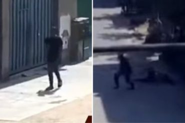 ¡JOYITA! Venezolano le rompió la cabeza con su arma a una adolescente para robarla en Perú (+Video)