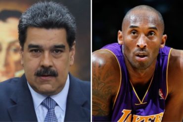 ¿DE VERDAD? El mensaje que dedicó Maduro por la muerte de Kobe Bryant (de los niños fallecidos en Cagua no dijo nada)