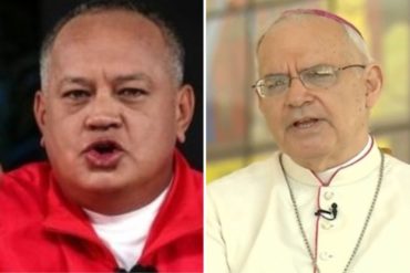 ¿DE VERDAD? Cabello critica a monseñor Moronta por “defender a violadores”