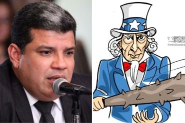 ¡INGENIOSO! “With the Mazo Dando”: La caricatura de EDO tras las sanciones de EEUU a diputados que intentaron boicotear juramentación de Guaidó