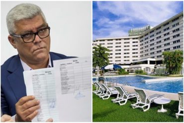 ¡AL DESCUBIERTO! Marquina reveló que José «Goyo» Noriega estuvo hospedado todo un mes en un lujoso hotel de Caracas (+Video + Fotos)