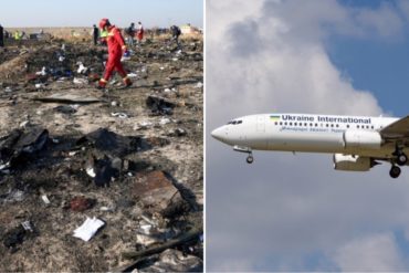 ¡LAMENTABLE! Un avión ucraniano con 180 personas a bordo se estrella cerca de la capital de Irán (+Detalles)