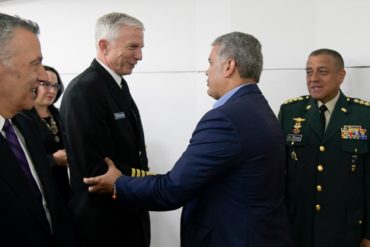 ¡SEPA! Iván Duque recibió al jefe del Comando Sur de EEUU para conversar sobre asuntos de seguridad regional (+Fotos)