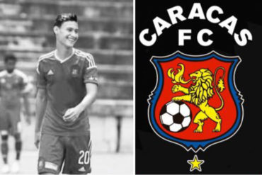 ¡PAZ A SU ALMA! Jugador de la sub-19 del Caracas FC falleció tras desplomarse en el campo