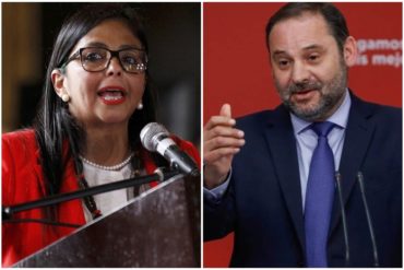 Delcygate: exministro español dice que información sobre Delcy Rodríguez recogiendo o dejando maletas en Madrid es uno de los rumores más grandes