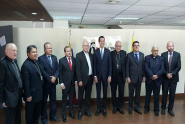 ¡LE CONTAMOS! Nueva junta directiva de la AN se reunió con la Conferencia Episcopal Venezolana