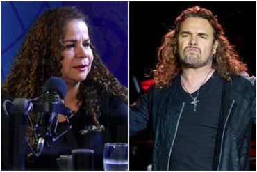 ¡FARANDULERA! El grosero mensaje que Iris Varela le dejó al vocalista de Maná en Twitter