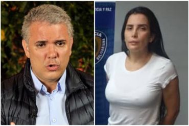 ¡IMPORTANTE SABER! Duque coordina con la Interpol la deportación de Aída Merlano (+Video)