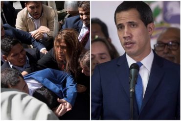 ¡ASÍ LO DIJO! El mensaje de Guaidó a los uniformados que impidieron el acceso al Parlamento: “Qué tristeza para lo que quedaron”