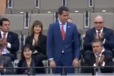 ¡SE LO MOSTRAMOS! Así fue recibido Juan Guaidó en la sesión del Parlamento de Canadá (+Video)