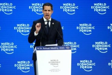 ¡NO SE LAS PIERDA! LAS FOTOS que dan la vuelta al mundo del presidente Guaidó en Davos