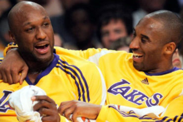 ¡DURO! La cruda carta de Lamar Odom a Kobe Bryant: Hubiera preferido que Dios me llevara a mí