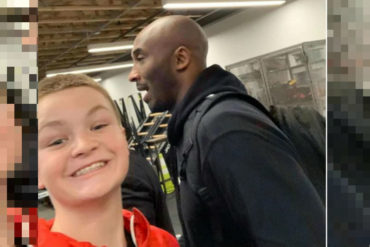 ¡DESGARRADOR! El niño que le sacó la última foto a Kobe Bryant a pocas horas del accidente (+La promesa del día siguiente que nunca se cumplió)