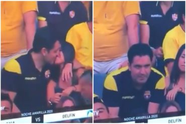 ¡TIEMBLA, TIERRA! El momento más incómodo en la Kiss Cam: captaron una infidelidad en plena transmisión en vivo y se hizo viral (+Video)