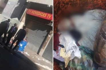 ¡ENTÉRESE! Hallan cadáver dentro de un pipote de basura en La Hoyada