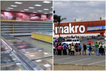 ¡GRACIAS, MADURO! “Era uno de los más abastecidos”: Así de desolado se encuentra HOY el Makro de Guarenas (+Video)