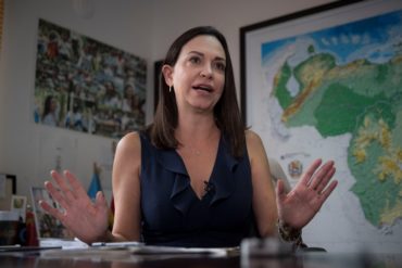 ¡NO PIERDA DETALLE! María Corina Machado plantea una “única” solución de sacar a Maduro del poder