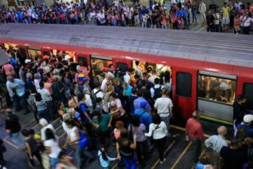 ¡NO ES PARA MENOS! “Pidiéndole a Dios que no llegue el coronavirus”: los venezolanos sienten terror del Metro de Caracas