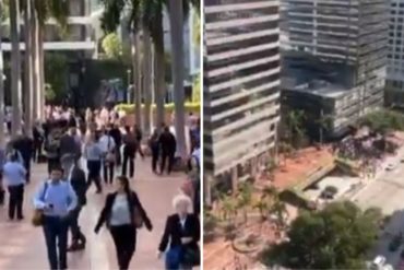 ¡VEA! Desalojan edificios en el Downtown de Miami tras fuerte terremoto entre Cuba y Jamaica #28Ene (+Videos)