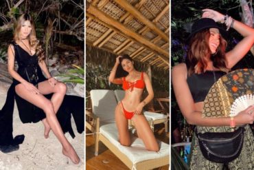 ¡SE LA MOSTRAMOS! Polémica en redes sociales por asistencia de varias exmisses y modelos venezolanas a suntuoso festival en Tulum (+Fotos)