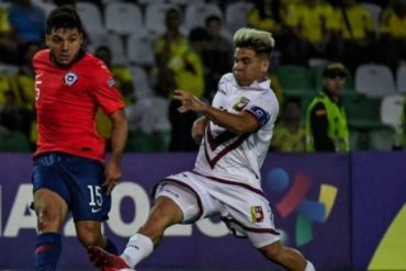 ¡DERROTADOS! La Vinotinto no pudo superar a Chile en su debut en el Preolímpico de Colombia (+Autor de único gol)