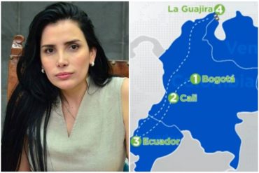 ¡NO SE LO PIERDA! Así fue la ruta de escape de la excongresista Aída Merlano y su pareja hacia Venezuela (Habían llegado hasta Lechería)