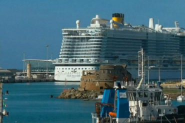 ¡ATENCIÓN! Bloquearon en Italia un crucero con 6.000 pasajeros por posible caso de coronavirus (+Video)