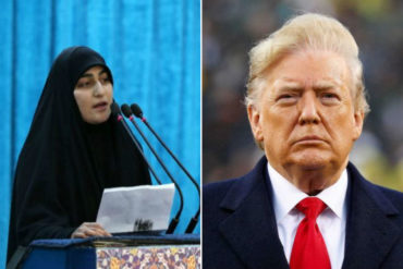 ¡MÁS AMENAZAS! “Trump, no pienses que todo terminó”: Hija de Soleimani afirmó que muerte de su padre traerá un día oscuro a EEUU